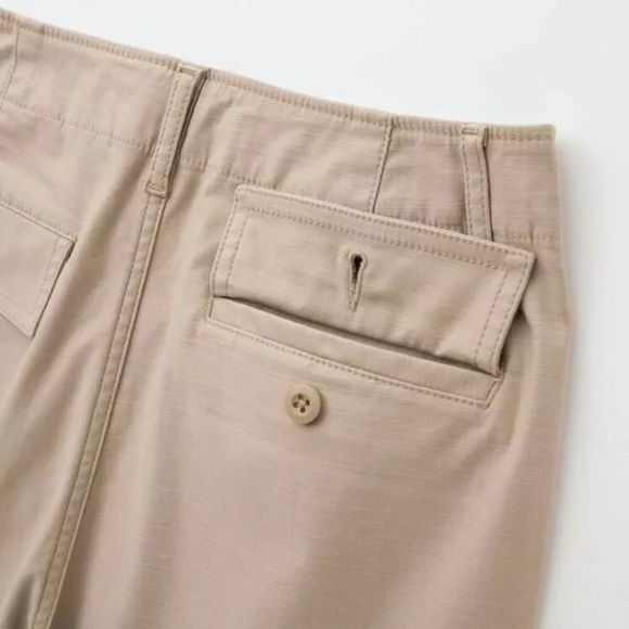 Uniqlo Stretch High Waisted Chino Casual Pants Size 2 - Picture 11 of 12